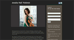 Desktop Screenshot of amaliahall.com